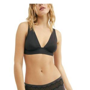 Free People Erin Scuba Bralette Black XS